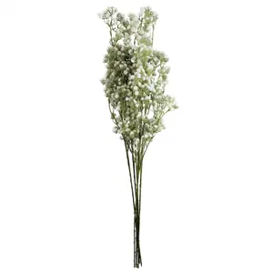 Pack of 6 x 85cm Gypsophila White Stem