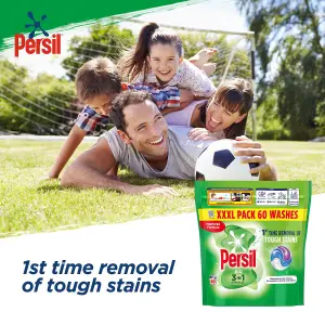 Persil XXXL 3in1 Laundry Washing Capsules Bio w/ Lasting Freshness 240W, 4pk