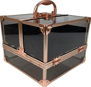 Technic Black & Rose Gold Vanity Case