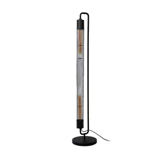 Lucide Calixt Modern Floor Lamp - 2xE27 - Black