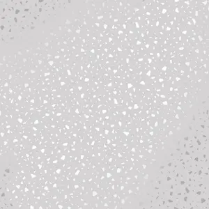 Holden Decor Terrazo Grey / Silver Terrazzo Print Smooth Wallpaper