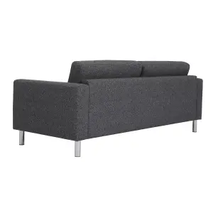 Cleveland 3-Seater Sofa in Nova Anthracite