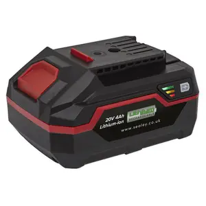 Sealey Power Tool Battery 20V 4Ah SV20 Series Lithium-ion CP20VBP4