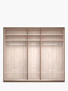 John Lewis Marlow 250cm Hinged Wardrobe