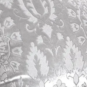 Trinity Jacquard Silver Filled Cushion