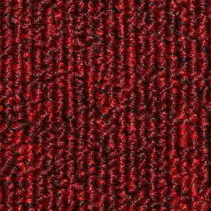 Red Carpet Tiles  For Contract, Office, Shop, Home, 3mm Thick Tufted Loop Pile, 5m² 20 Tiles Per Box