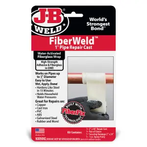 J-B Weld FiberWeld Pipe Repair Cast 2x48 Inch