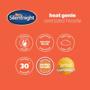 Silentnight Heat Genie Self-Heating Oversized Hoodie