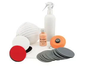 Flexipads GLACIER Advanced Glass Polishing Kit for Flawless Finish