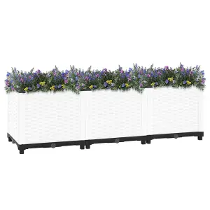 Berkfield Raised Bed 120x40x38 cm Polypropylene