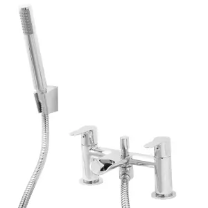 GoodHome Colina 2 Tap Hole Shower mixer Tap