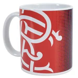 Rangers FC Half Tone Mug Red/White/Royal Blue (One Size)