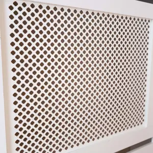 White Radiator Cover With Storage Draw - Small