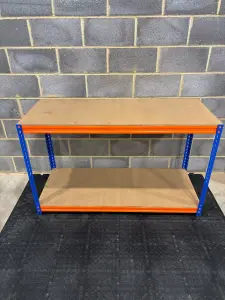 Heavy Duty Workbench - 900h x 1800w x 600d - 300 KG Max Weight per Shelf