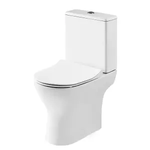 Dezine Alto Close Coupled Toilets with Upgraded Soft Close Seat