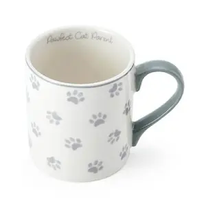 Mikasa Pawfect Cat Parent 280ml Straight-Sided Mug