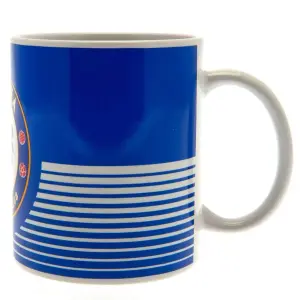 Chelsea FC Linear Mug Blue/White (One Size)