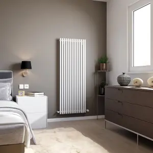 Ximax Supra SU1500550A White Gas Vertical Designer 3795BTU Radiator, (W)550mm x (H)1500mm