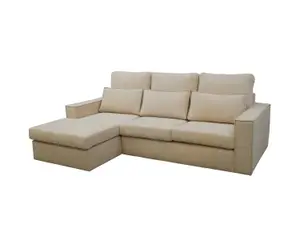 Soho High Back Left Hand  Facing Corner Sofa Beige