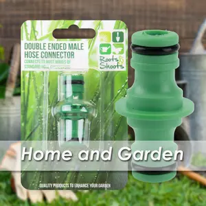 Half Inch Male Hose Adaptor Gardening Tools Accessories, Garden Work  5cm Green