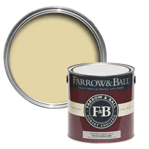 Farrow & Ball Estate Emulsion Mixed Colour 2 Hound Lemon 2.5 Litre