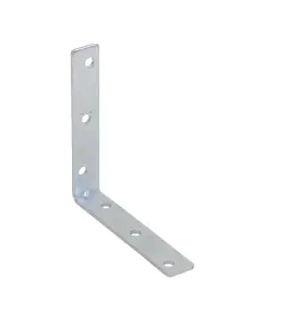 Dihl L Bracket Zinc Plated Right Angle Plate 80 x 80mm - Pack of 10