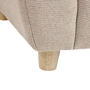 Kids Chair MARIBO Fabric Taupe