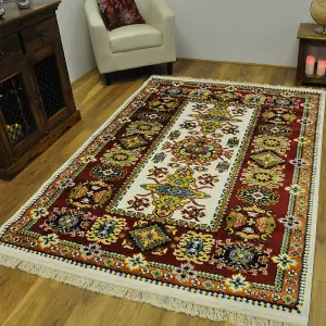 Stunning Red Aban Persian Rug - Dakota Collection