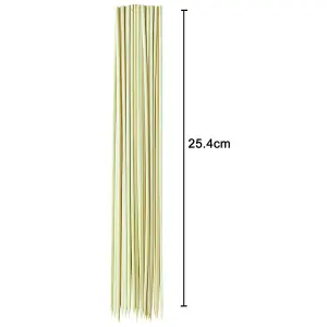 Bar-B-King Bamboo Made BBQ Grilling Skewers 10 Inch, Approx 150 Toothpicks