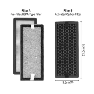 Spear & Jackson 38062 Carbon & HEPA Air purifier filter