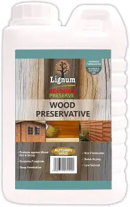 Lignum Wood Preserver Autumn Gold 5L