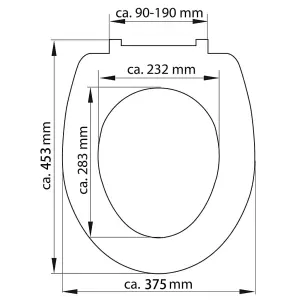 SCHÜTTE Duroplast Toilet Seat with Soft-Close SEA LIFE Printed