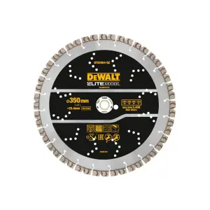 DEWALT ELITE SERIES All Purpose Diamond Segmented Wheel 350 x 25.4mm