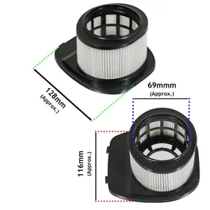 SPARES2GO Post Motor Filter compatible with Shark IZ201UK IZ251UK Z202SM IZ201ME IZD260CN IC300 Vacuum Cleaner