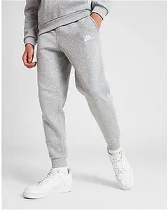 Nike Club Fleece Joggers Junior - Dark Grey Heather - Size 12-13Y -