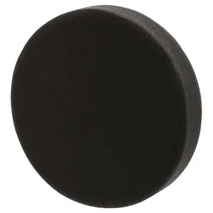 Draper 07581 125mm Polishing Sponge Soft Hook and Loop Black 12.5cm 5 Inch 02107