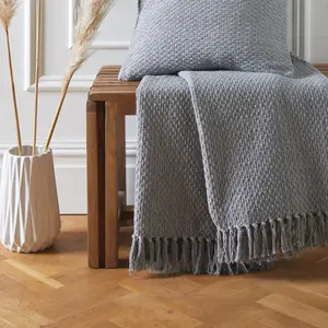 Hayden Eco-Friendly Basket Weave Throw