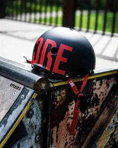 Core Street Helmet - Black/Red