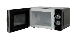 Russell Hobbs RHMM701B-N Colours Plus 17 Litre Black Manual Microwave