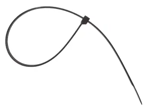 ForgeFix CT450B Cable Tie Black 8.0 x 450mm (Bag 100) FORCT450B