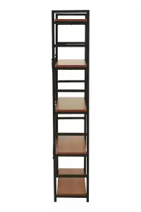 Interiors by Premier Laxton 5 Tier Red Pomelo Shelf Unit