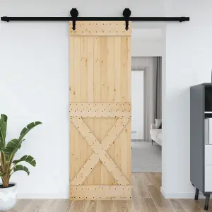 Berkfield Door NARVIK 80x210 cm Solid Wood Pine