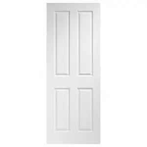 Internal White Moulded Victorian 4 Panel Door  - 1981 x 838 x 35mm (33")