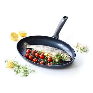 GreenPan Torino Non-Stick Oval 32cm Fish Pan