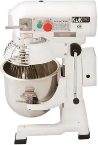 Kukoo 10623 Commercial Planetary 10L Food Mixer/Spiral Mixer - White | Robert Dyas