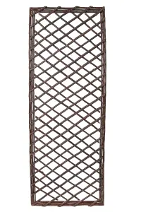 Natural Willow Garden Trellis Plant Supports Set of 3