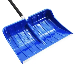 vidaXL Snow Shovel Blue 145 cm Aluminium