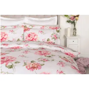 Belledorm Saara Duvet Cover Set Blush (Superking)