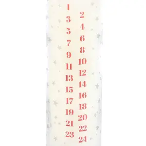 Something Different Advent Vanilla Tube Candle White (One Size)