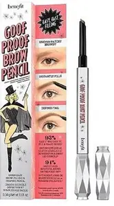 Benefit Goof Proof Brow Pencil Super Easy Brow-Filling & Shaping Pencil Mini - Shade 3 (Medium)